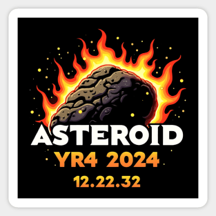 Asteroid 2024 YR4 Sticker